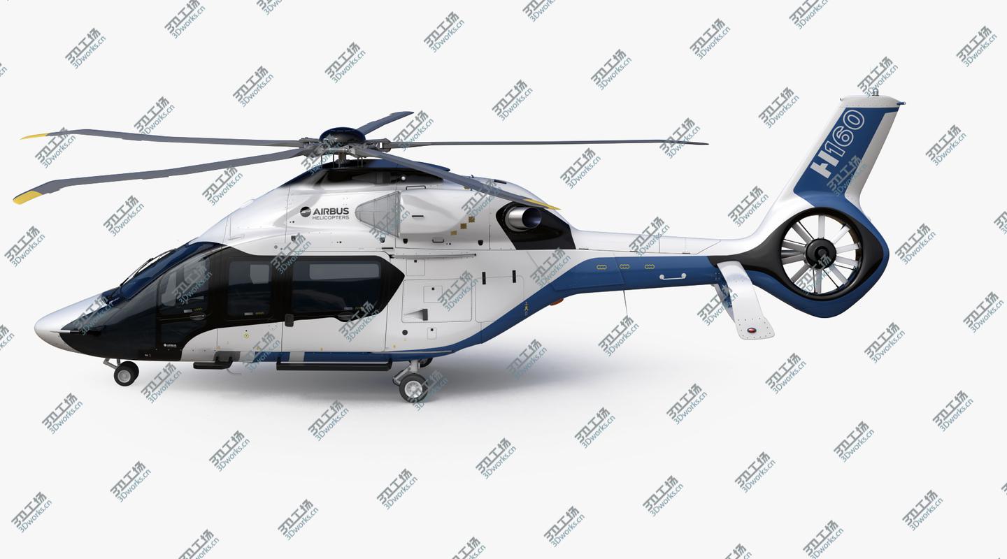 images/goods_img/202104021/Airbus Helicopter H160 -  Eurocopter EC 160 with cockpit and interior model/3.jpg